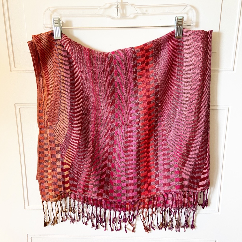 Multi-colored Pashmina Scarf